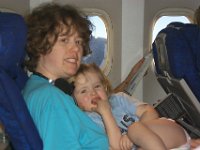 Helen & Chloe  Helen & Chloe on the way to Bermuda - proof that Helen does fly!