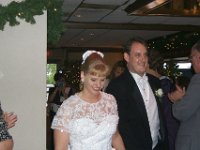 Mr. & Mrs. Piper  Carrie & Steve walk in to the reception as husband & wife!
