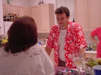 Can I Help You?  Sam looks smooth talking to Geraldina... : Kathryn Fisher,Julie - Sheris Cousin