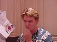 Hmmmm.....  Ben ponders the situation...which tequila should I use?