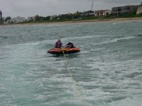 Hold On!  Lisa somehow convinced Sheri to ride with her! Luckily they did not fall off!