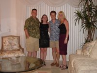 The Gang's All Here!  Jeff, Michelle, Andy, & Sheri finally take a picture together. Notice Sheri's sunburn...ouch! : Michelle Young