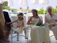 Flower Girls  Marisa's flower girls & Erich's mother : Marisa Stellar,Erich Stellar