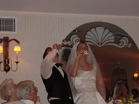 The Toast  Marisa & Erich drink after a speech was given!