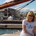 The Oslo Harbour  Sheri wasn't the only blonde in Norway!