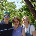 Oh Hell!  Andy, Mum, & Sheri take a picture in a town called "Hell"