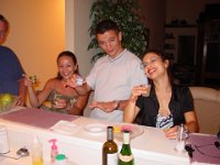 Here's to You, Here's to Me!  Ben, Jeannie, Roman, & Nelly do a shot of tequila!