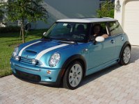Andy's Mini  Andy loves his car...
