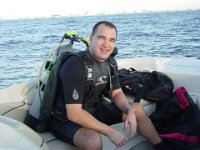 Ready & Waiting  Adam loves to scuba dive!
