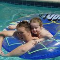 Sharing is Fun  Andy & Chloe try to fit into the same tube!