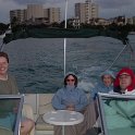 Is This Florida?  Andy must be a true Floridian because Mum, Mom, & Dad are all bundled up like their expecting a snow storm!