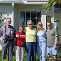Soon This Will Be Our's!  We all go to Valencia Shores to see the model house that Mom & Dad are having built.