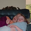 Two Can Fit  Chloe tries to find space on the couch with Sheri