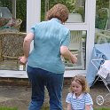 Hop Scotch in the Sun  Nana shows Chloe how to win at Hop Scotch!