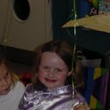 "It Feels Good to be 7!"  Chloe and her best friend, Anais