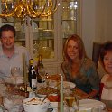 The Poulter Side  The Poulter side of the table is where all the wine is!