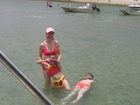 3 Bikinis!  Shavaugn, Alexandra, & Chloe go in the water