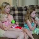 I Could Do This All Day  Sheri gets to hold her fabulous niece Ashley while watching TV with her wonderful step-daughter Chloe