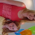 Blonde Beauties  Sheri & Chloe got themselves ready for Ashley's 3rd birthday party