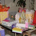 For Me?  Sheri can't wait to open all the gifts!