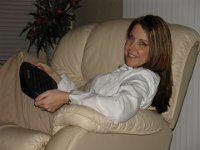 Sheri's a Brunette!  Sheri got her hair darkened!  Time to see how the other half live...hee hee