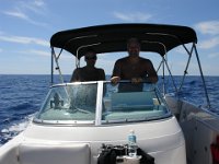 Marcus & Stefan  Over from Sweden, the guys took the opportunity to go out on the boat with Andy!