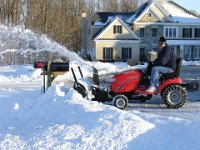 My Snow Blower  Steve with his biggest toy...