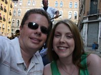 Close up  Andy held the camera to get a picture of us on the gondola