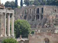 Big Buildings  These are some remnants of buildings in the ruins of Rome