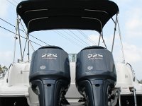 The Engines  Andy insisted that he needed twin 225's & our sales guys thought he was nuts!