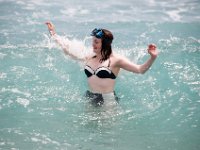 DSC 7300 : Beach Deerfield Chloe Luke Ella Surfing Waves