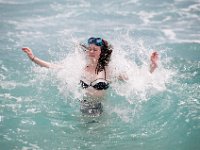 DSC 7301 : Beach Deerfield Chloe Luke Ella Surfing Waves