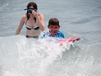 DSC 7306 : Beach Deerfield Chloe Luke Ella Surfing Waves