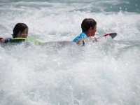 DSC 7350 : Beach Deerfield Chloe Luke Ella Surfing Waves