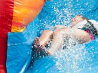 DSC 8431 : Ella Poulter Birthday 10 Water Slide