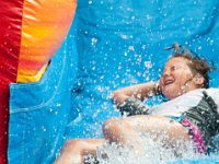 DSC 8432 : Ella Poulter Birthday 10 Water Slide