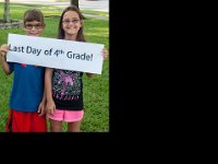 DSC 0857 : Luke Ella Last Day 4th Grade