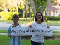 DSC 6907 : First Day of Middle School Luke Ella