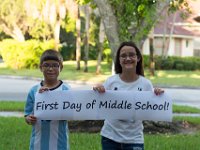 DSC 6908 : First Day of Middle School Luke Ella