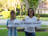 DSC 6911 : First Day of Middle School Luke Ella
