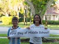 DSC 6919 : First Day of Middle School Luke Ella
