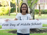 DSC 6922 : First Day of Middle School Luke Ella
