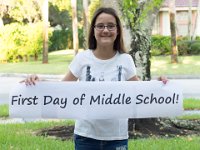 DSC 6923 : First Day of Middle School Luke Ella