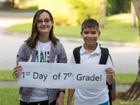DSC 4964 : 1st Day of school 7th grade Westglades