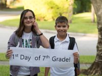 DSC 4967 : 1st Day of school 7th grade Westglades