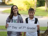 DSC 4971 : 1st Day of school 7th grade Westglades
