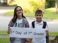 DSC 4973 : 1st Day of school 7th grade Westglades