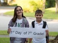 DSC 4975 : 1st Day of school 7th grade Westglades