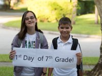 DSC 4977 : 1st Day of school 7th grade Westglades