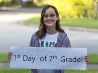 DSC 4990 : 1st Day of school 7th grade Westglades